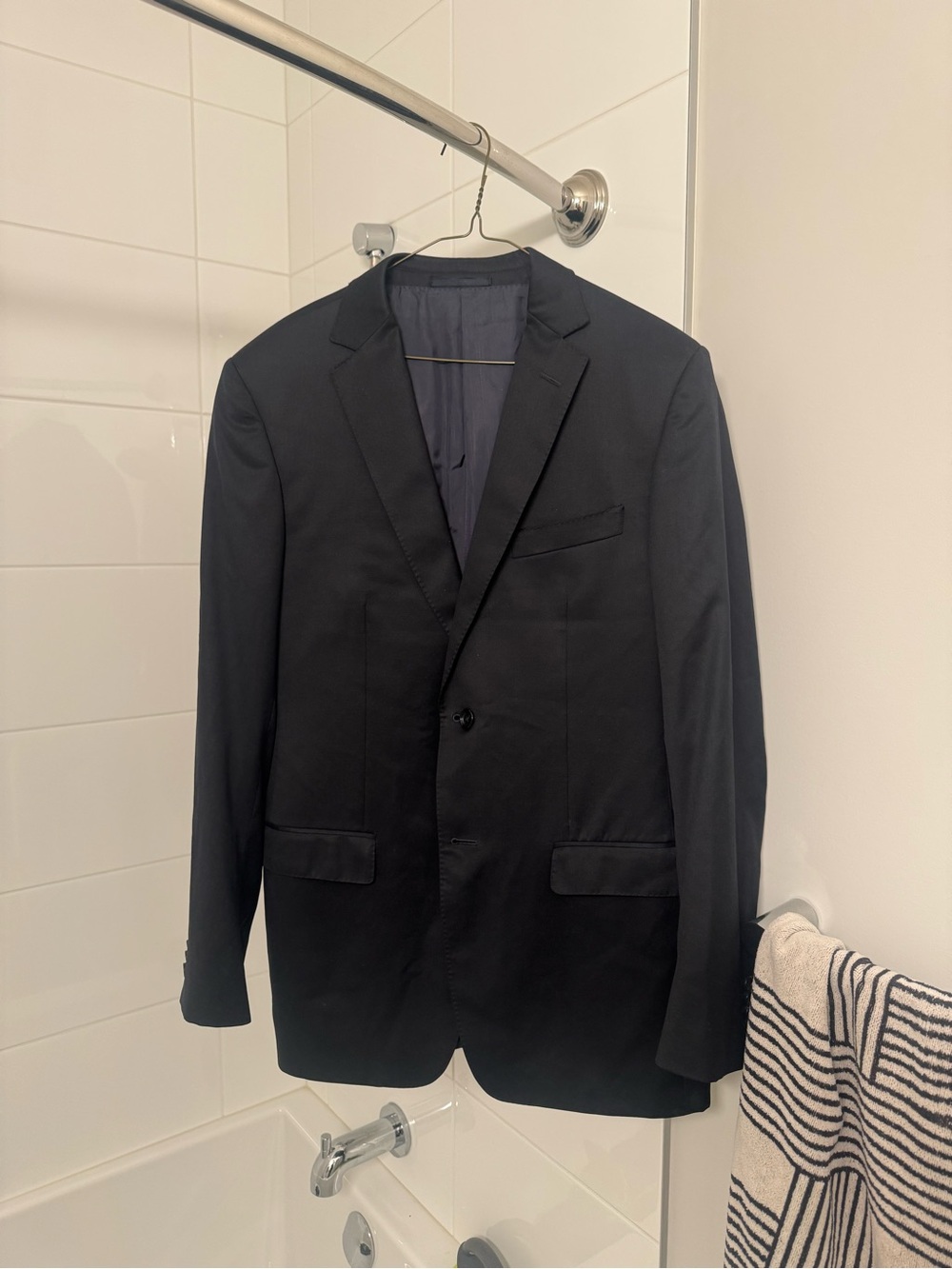 Z Zegna Black ‘City’ Suit Jacket